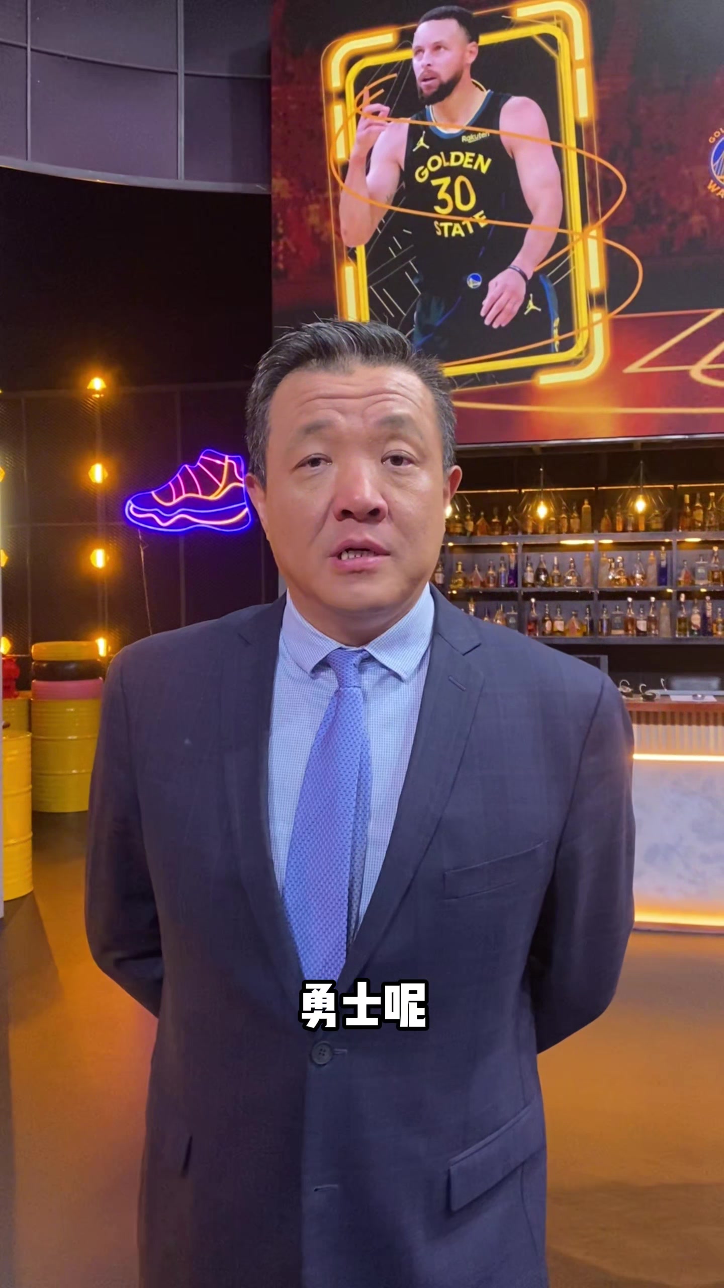 开云体育-勇船之争！杨健：勇士到了附加赛仍然是最值得期待的球队